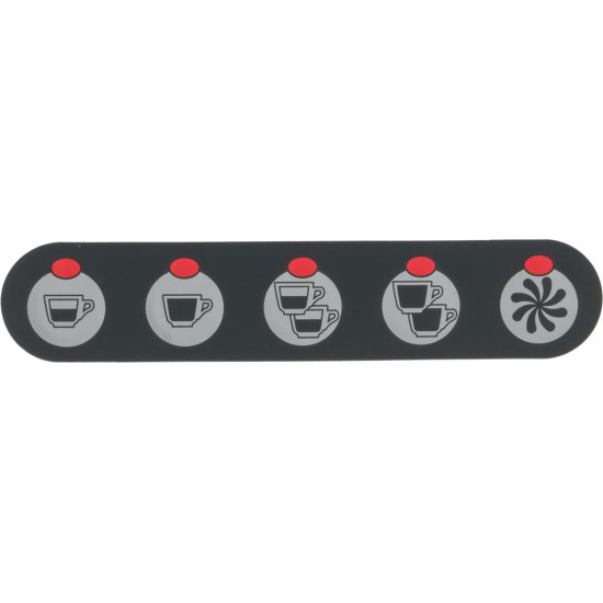 PUSH-BUTTON PANEL DIAPHRAGM 5 BUTTONS PUSH-BUTTON PANEL DIAPHRAGM 5 BUTTONS
