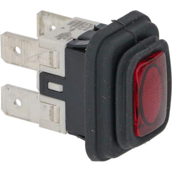 RED BIPOLAR SWITCH 16A 250V RED BIPOLAR SWITCH 16A 250V