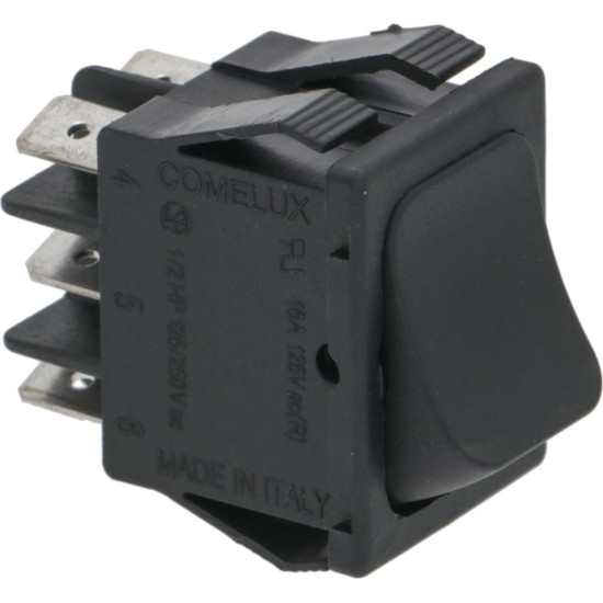 THREE-POLES PUSH-BUTTON BLACK 16A 250V THREE-POLES PUSH-BUTTON BLACK 16A 250V