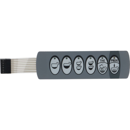 PUSH-BUTTON PANEL MEMBRANE 6 BUTTONS