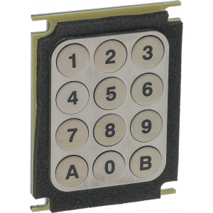 12 BUTTON PUSH-BUTTON PANEL