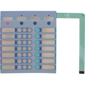 BLUE PUSH-BUTTON PANEL