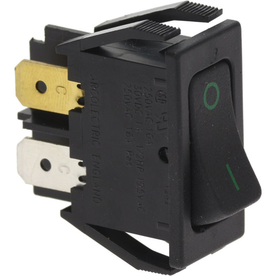 BIPOLAR SWITCH BLACK 16A 250V BIPOLAR SWITCH BLACK 16A 250V