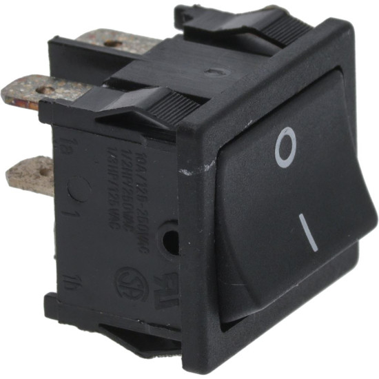 BIPOLAR SWITCH BLACK 10A 250V BIPOLAR SWITCH BLACK 10A 250V