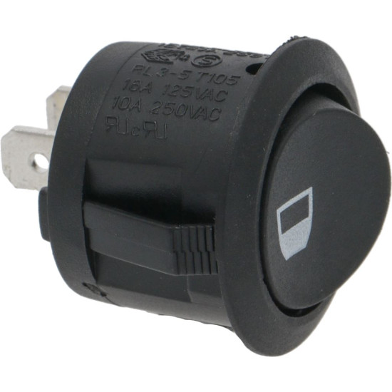 BLACK SINGLE POLE SWITCH 10A 250V BLACK SINGLE POLE SWITCH 10A 250V