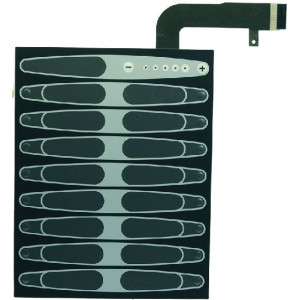 P.BUTTON PANEL DIAPHRAGM 18 BUTT.BLACK