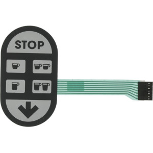 PUSH-BUTTON PANEL MEMBRANE 6 BUTTONS