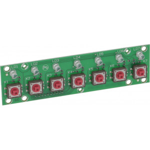 7 BUTTONS PUSH-BUTTON PANEL