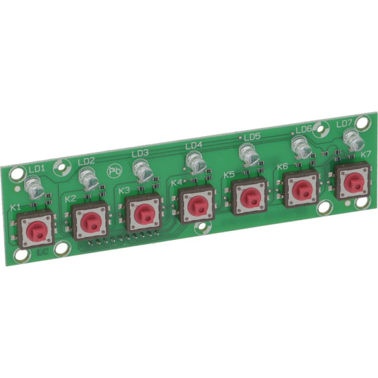 7 BUTTONS PUSH-BUTTON PANEL