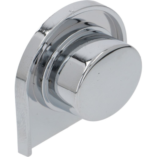 CHROME-PLATED PUSH-BUTTON