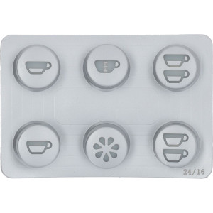 PUSH-BUTTON PANEL MEMBRANE 6 BUTTONS