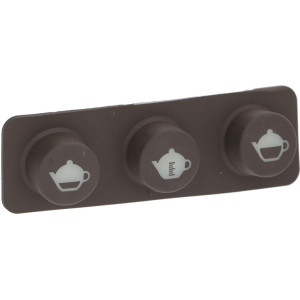 PUSH-BUTTON PANEL MEMBRANE 3 BUTTONS