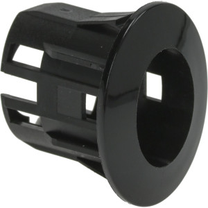ELLIPT. PUSH-BUTT. HOUSING 15x11mm BLACK