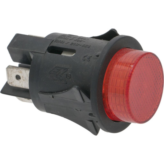 RED BIPOLAR PUSH BUTTON 16A 250V RED BIPOLAR PUSH BUTTON 16A 250V