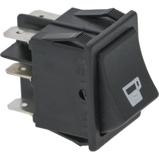 BLACK BIPOLAR CHANGE OVER SWITCH 16A 250 BLACK BIPOLAR CHANGE OVER SWITCH 16A 250