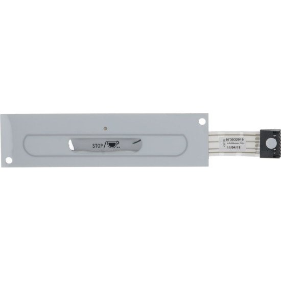 PUSH-BUTTON PANEL MEMBRANE 1 BUTTON