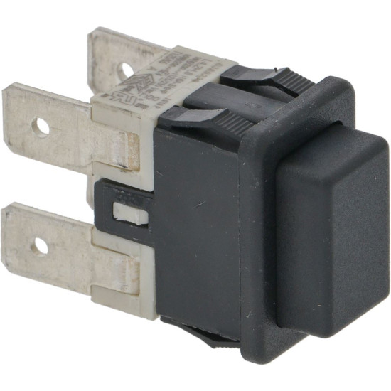 BIPOLAR SWITCH BLACK 16A 250V
