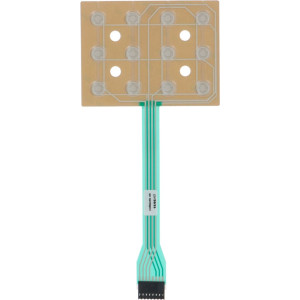PUSH-BUTTON PANEL MEMBRANE 12 BUTTONS