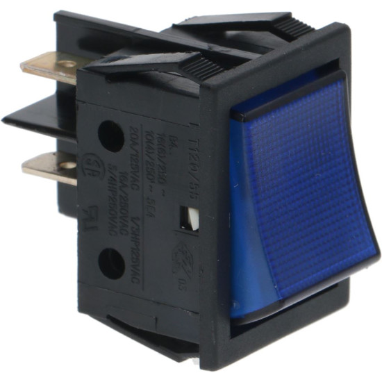 BLUE BIPOLAR SWITCH 16A 250V BLUE BIPOLAR SWITCH 16A 250V