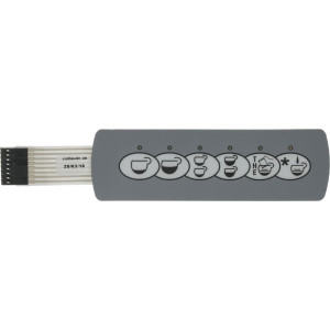 PUSH-BUTTON PANEL MEMBRANE 6 BUTTONS