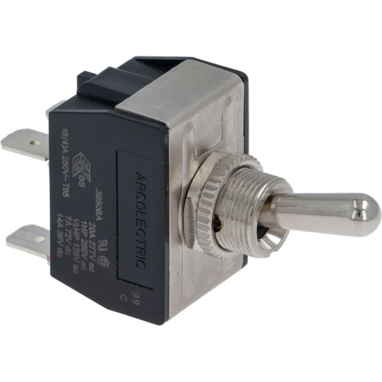 LEVER SWITCH TWO-POLE 16A 250V LEVER SWITCH TWO-POLE 16A 250V