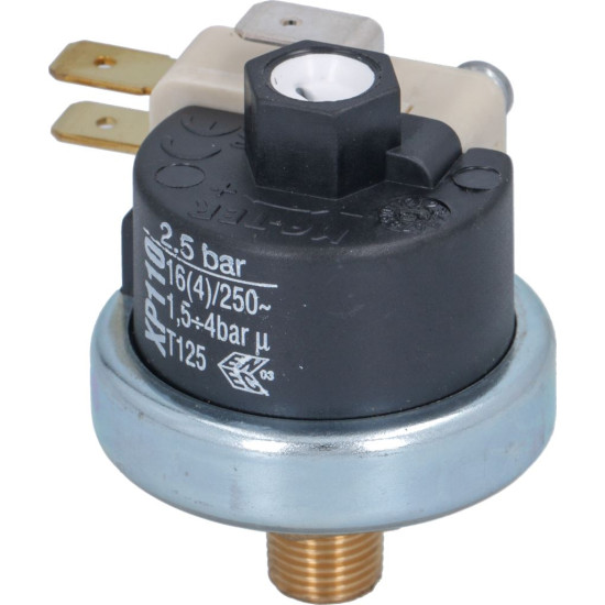 PRESS. SWITCH XP110 125 1.5-4 BAR 1/8 PRESS. SWITCH XP110 125 1.5-4 BAR 1/8