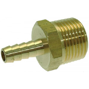 BRASS HOSE END FITTING ϕ 3/8