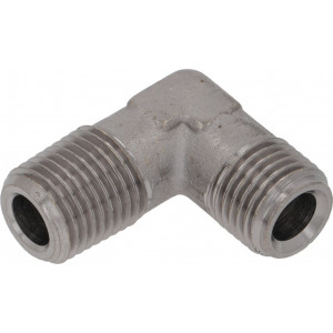 NICHEL PLATED  L-FITTING ϕ 1/4