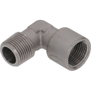 NICHEL PLATED  L-FITTING ϕ 3/8