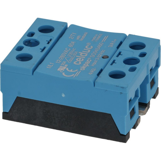 SINGLE-PHASE RELAY CELDUC SO945460 60A SINGLE-PHASE RELAY CELDUC SO945460 60A
