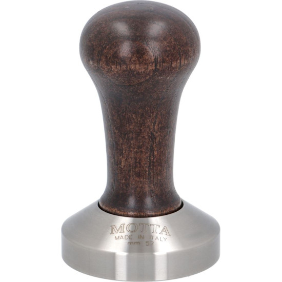 WOOD AND S/STEEL COFFEE TAMPER ϕ 57 mm