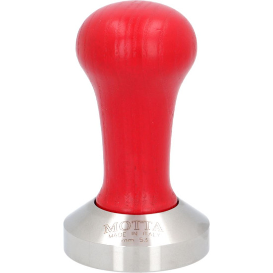 WOOD AND S/STEEL COFFEE TAMPER ϕ 53 mm