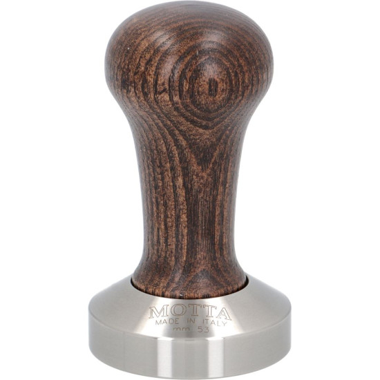 WOOD AND S/STEEL COFFEE TAMPER ϕ 53 mm