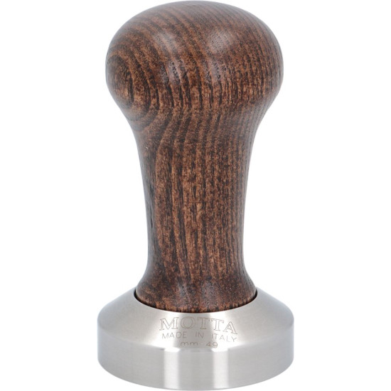 WOOD AND S/STEEL COFFEE TAMPER ϕ 49 mm