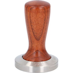 TAMPER SLIM WOOD AND ST. STEEL ϕ 58 mm
