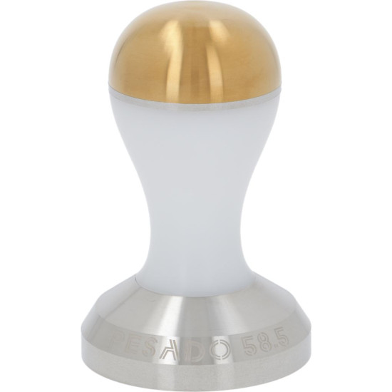 PESADO TAMPER ϕ 58.5 mm WHITE&GOLD PESADO TAMPER ϕ 58.5 mm WHITE&GOLD