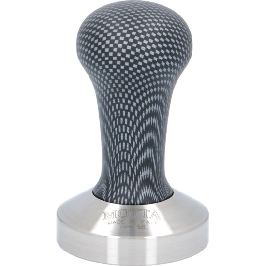 TAMPER WOOD & ST/STEEL ϕ 58 mm CARBON