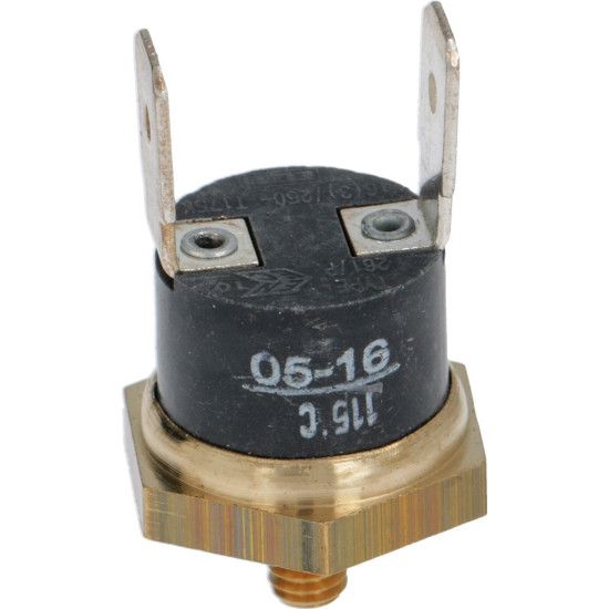 CONTACT THERMOSTAT 115°C M4 16A 250V