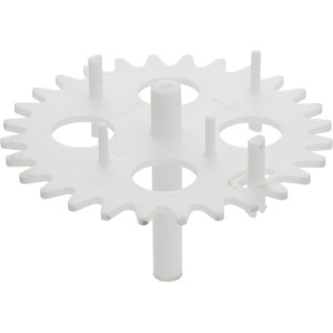 WHEEL FOR SOLUBLES HOPPER