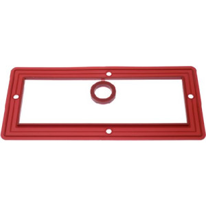 SILICONE FLAT GASKET 165x75 mm