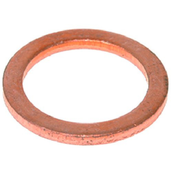 FLAT GASKET OF COPPER ϕ 18x13.3x1.5 mm