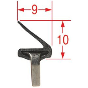 Door gasket for baking oven