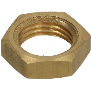 BRASS NUT M10x1 FEATHER 13x4 mm