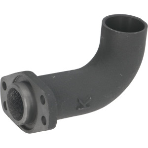 Gas burner connection bow