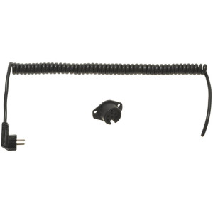 SPIRAL CABLE WITH PLUG 700 mm