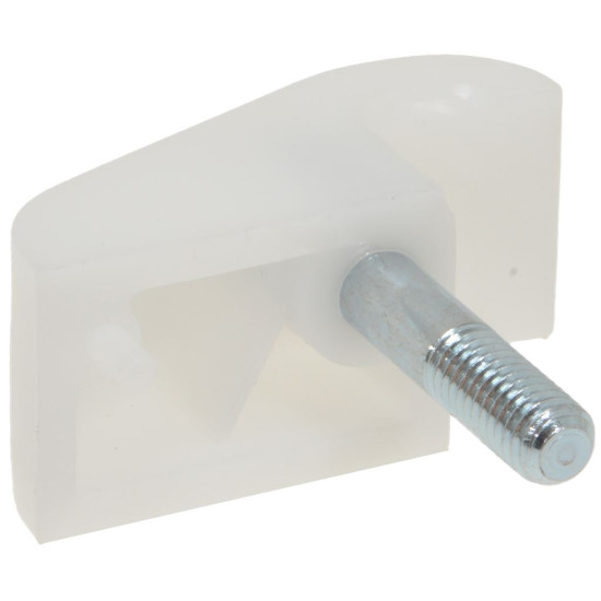 HINGE LEFT WHITE