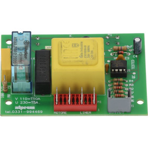PUSH-BUTTON BOARD 12V 90x67 mm
