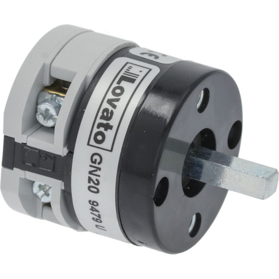 SELECTOR SWITCH 0-1 POSITIONS 20A 690V SELECTOR SWITCH 0-1 POSITIONS 20A 690V