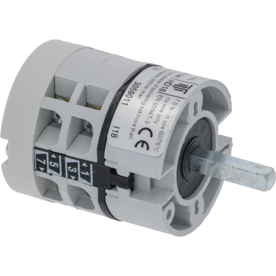 SELECTOR SWITCH 3-POLE SELECTOR SWITCH 3-POLE