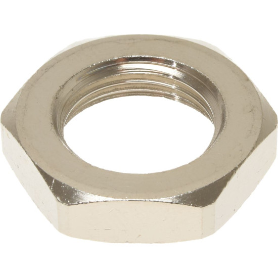 BRASS NUT NICKEL PLATED ϕ 3/8
